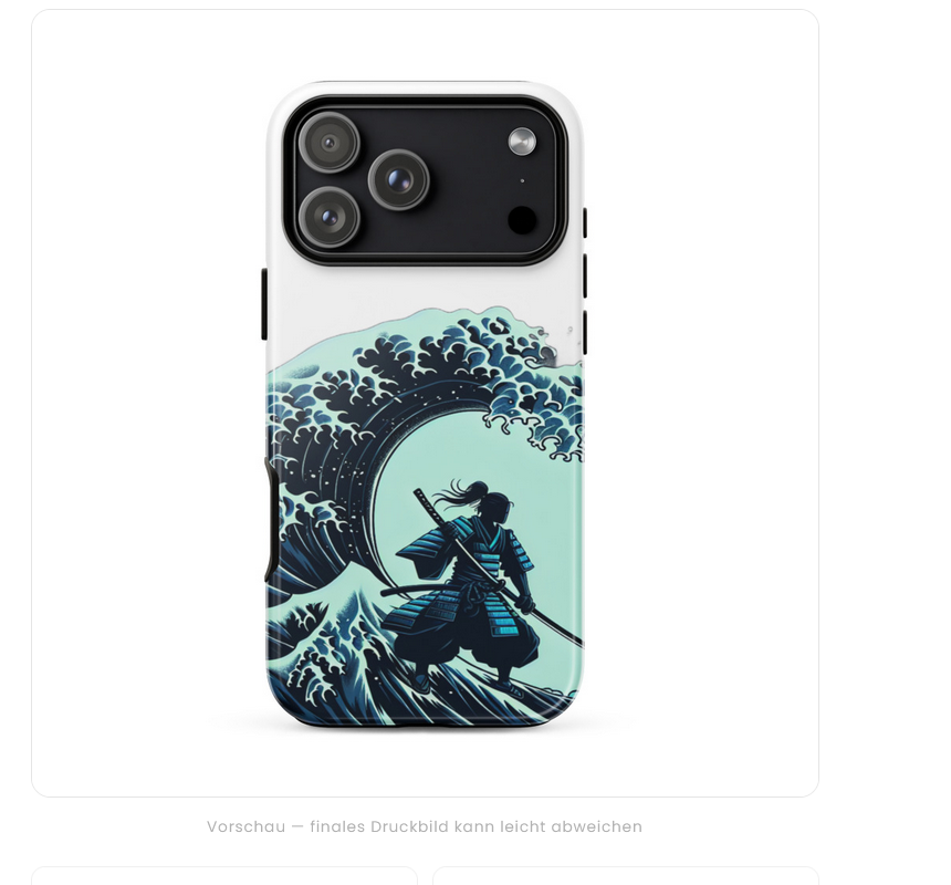 Dein individuell gestaltetes AI iPhone Case